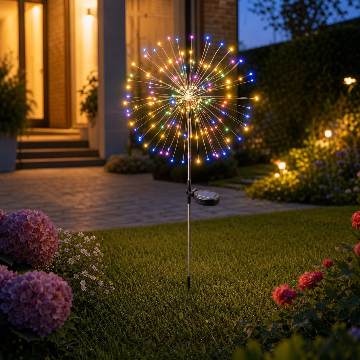 Dandelion Firework Garden Light — lifestyle preview