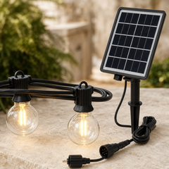 Heritage Solar Bistro Lights — product detail preview