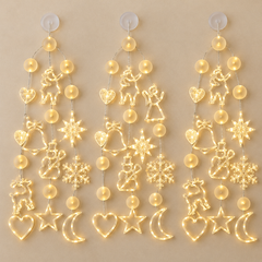 Window Charm LED Ornaments, Suction Cup — additional scene