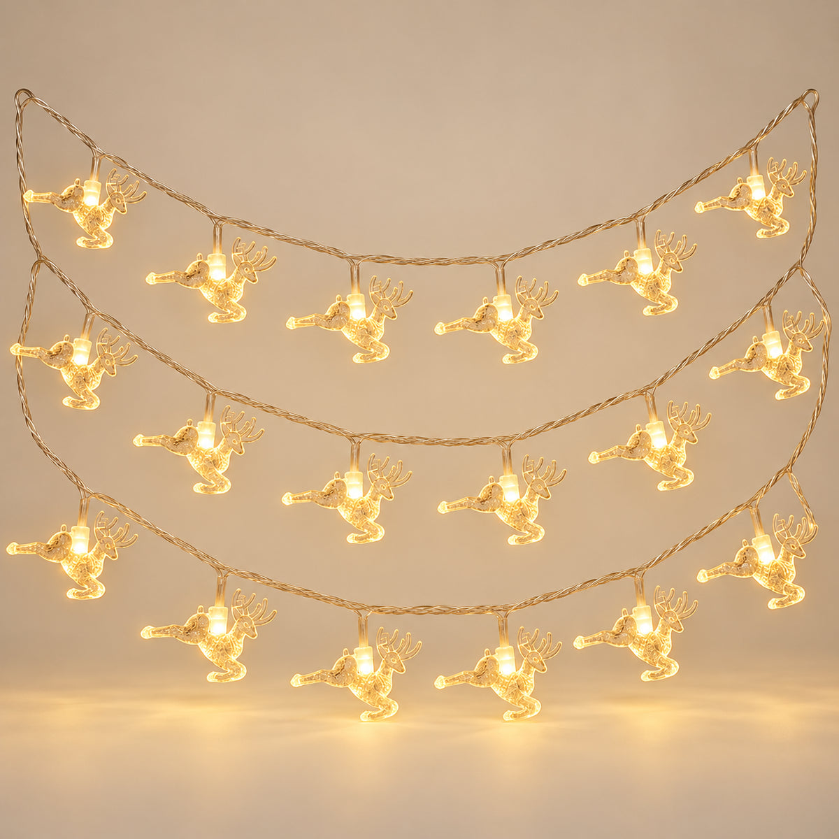 Reindeer Fairy LED Motif Lights — main product view