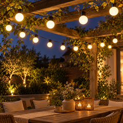 Globe Festoon LED String Lights, 5 cm — main product view