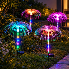 Solar Jellyfish LED Garden Stake Light — additional scene 2
