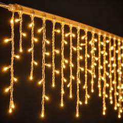 Rainfall LED Icicle Bar Light, 96 Heads — detail close-up