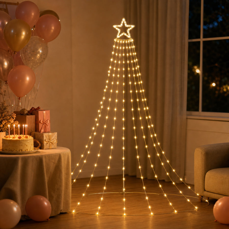 Starlace LED Star-Topper Tree Lights — lifestyle preview