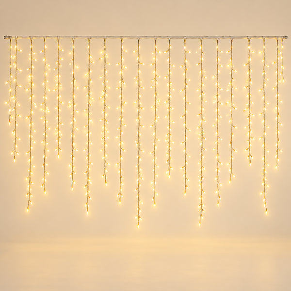 How to hang icicle lights so they actually look like icicles