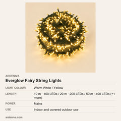Everglow LED Fairy String Lights — specifications