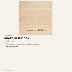 Pro LED Net Light, 24V — what's in the box