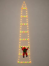 Climbing Santa LED Ladder Lights