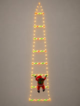 Climbing Santa LED Ladder Lights