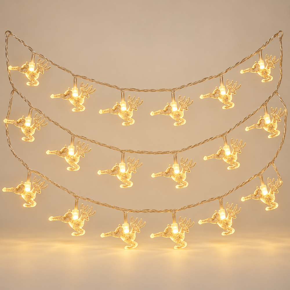 Reindeer Fairy LED Motif Lights — main product view