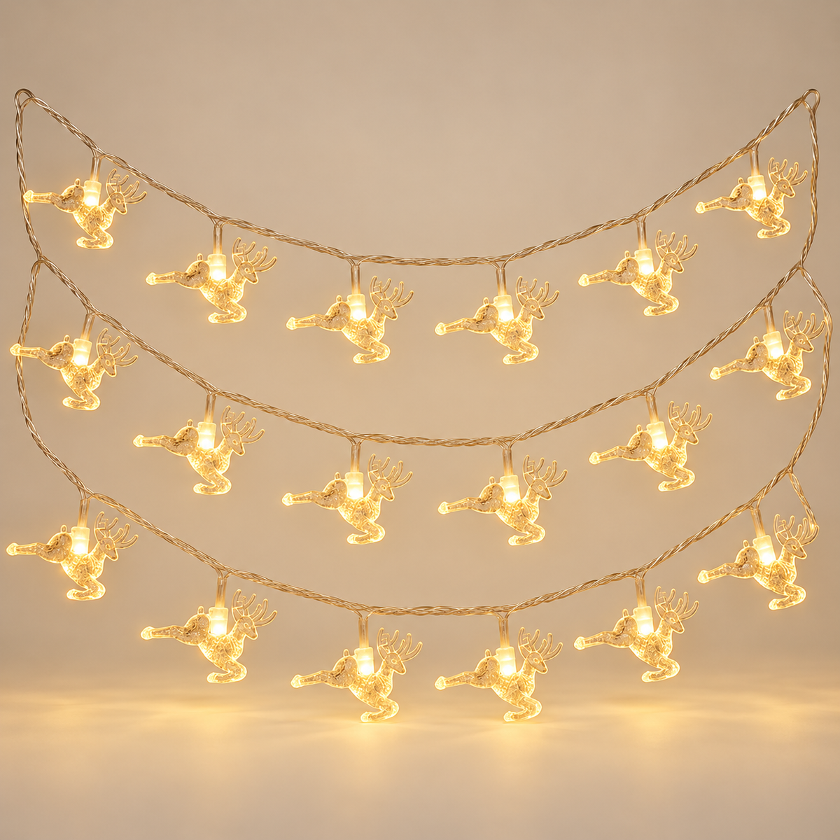 Reindeer Fairy LED Motif Lights — main product view