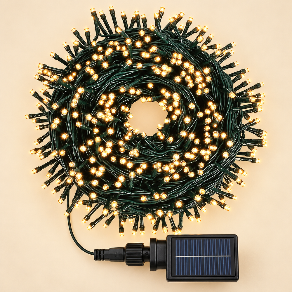 Remote Solar LED Fairy Lights — main product view