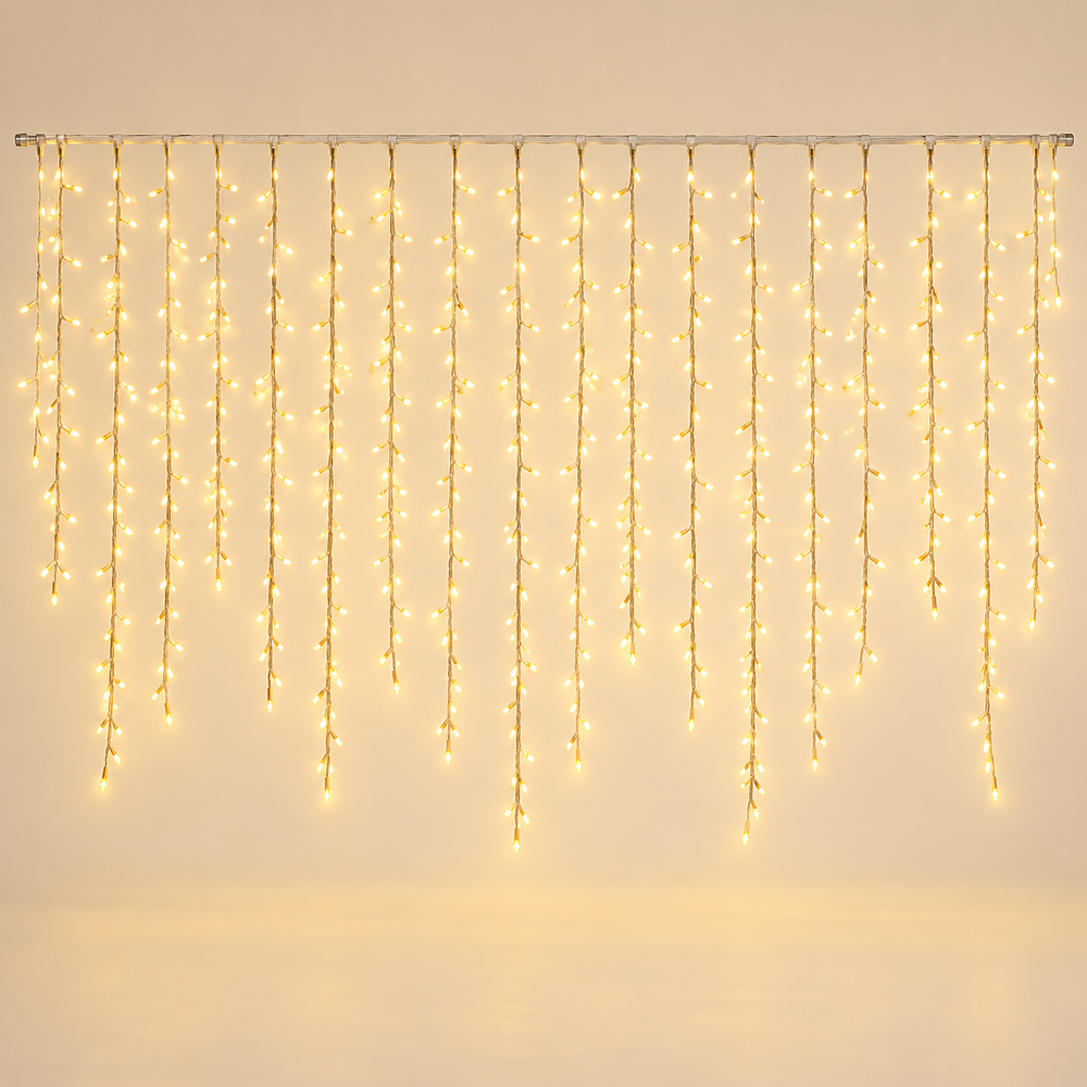Frostfall LED Icicle Cascade Lights — main product view