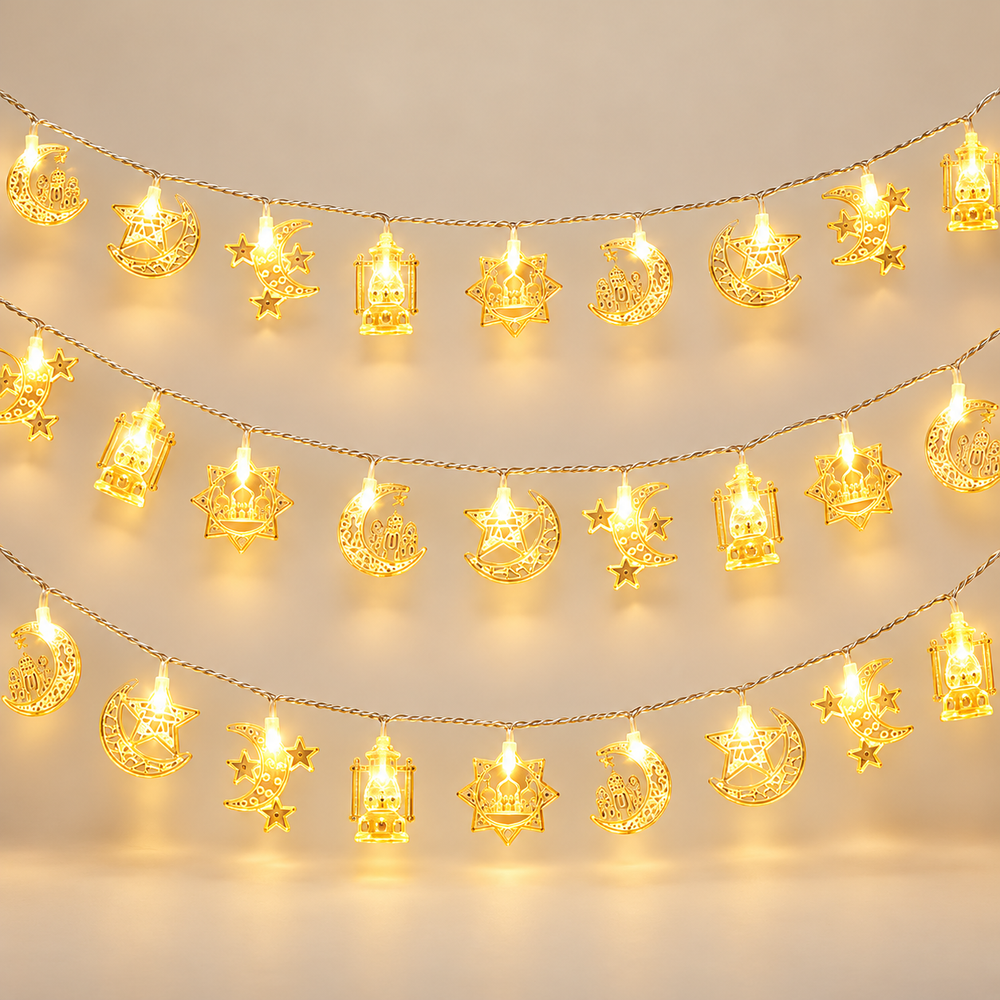 Moonlight LED Motif String Lights — main product view