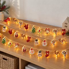 Iron Frame LED Christmas Motif Lights — additional scene