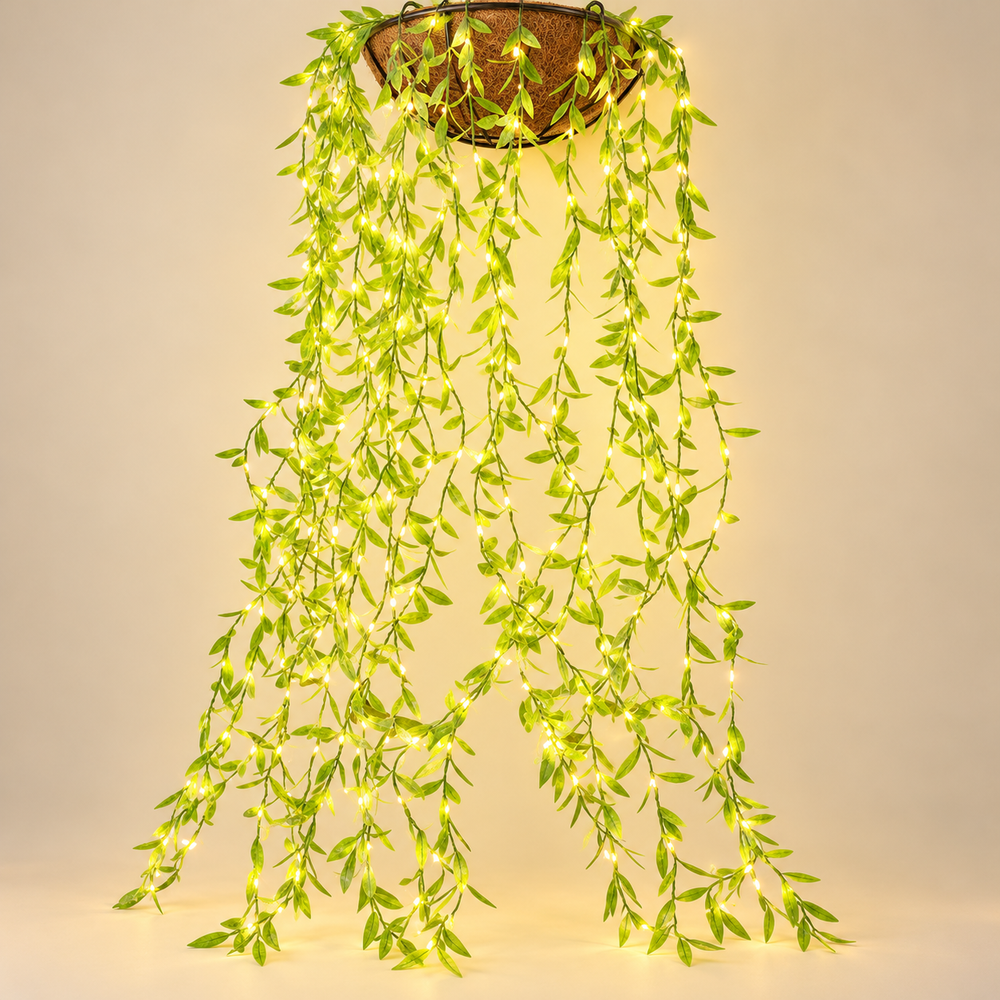 Willow Vine LED Curtain Lights — main product view