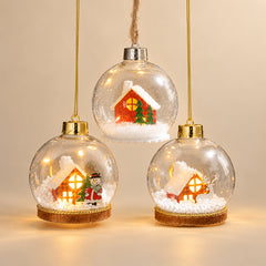 Snowglobe LED Bauble Pendant Light, 10 cm — main product view