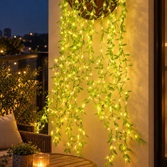 Willow Vine LED Curtain Lights — lifestyle scene