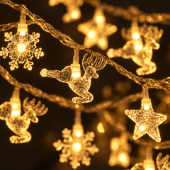 Reindeer Fairy LED Motif Lights — detail close-up