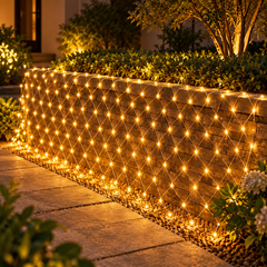Starmesh LED Garden Net Light — detail close-up