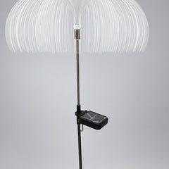 Solar Jellyfish LED Garden Stake Light — detail close-up